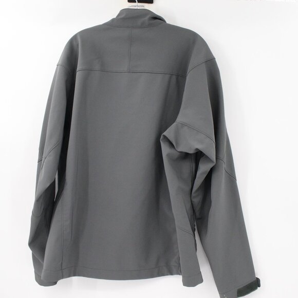 PATAGONIA jacket Men's XL softshell windbreaker full zip gray pockets - Picture 11 of 16